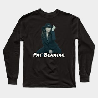 Retro Benatar Long Sleeve T-Shirt